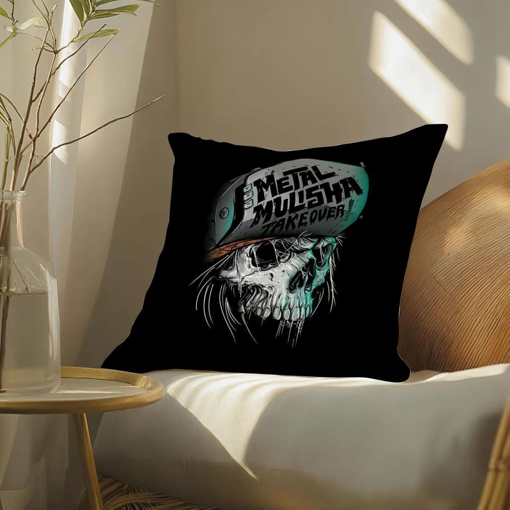 

MMotocross MMetal MulishaS Pillow Case Pattern Printed Pillowcase for Living Room Sofa Cushion Cover Bedroom Decor 30x30 cm