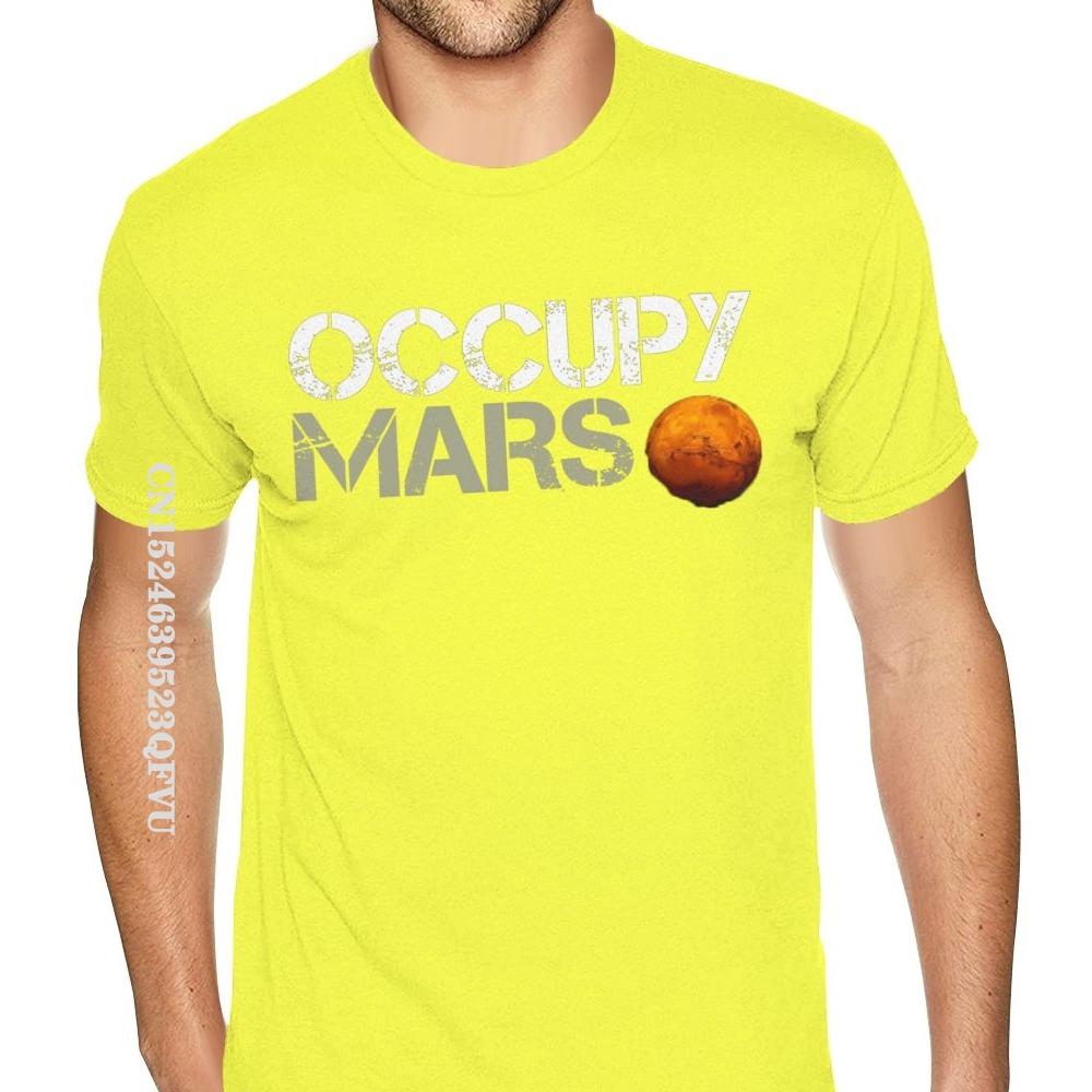 

Сім я Ілона Маска Захопи Марс Футболка Вінтаж Мода СРСР Бавовна Чоловіча Великого Розміру Чорні Футболки Camisa Streetwear 3XL