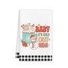 Christmas gift hanging kitchen towel hand wipe absorbent towel household bathroom cartoon hanging towel cleaning rag