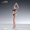 1/12 Scale Female Body, 6-Inch Super Flexible 22-Joint Seamless Female Body Micro Beauty 3D Action Doll with Detachable Legs, Suitable for Hobby Colle
