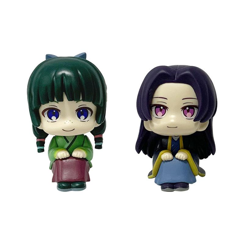 The Apothecary Diaries 8.5cm Maomao Jinsi Figure Anime Periphery Q Version Kawaii Model Desktop Ornaments Toy Gifts
