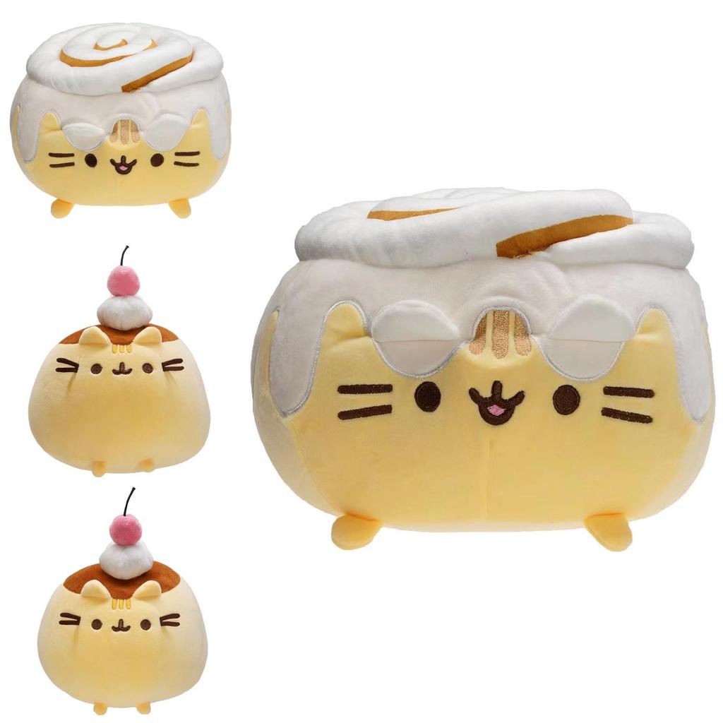 Morbido e Coccoloso Peluche Pusheen a Forma di Cuscino con Imbottitura in Cotone PP per il Comfort