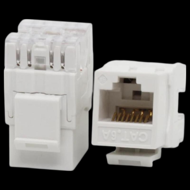 Uniview Cat6 Unshielded Information Module (100-Pack) CN plug (adapter included)