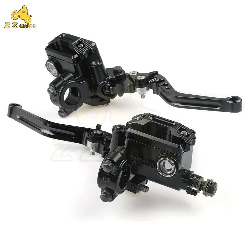 Motorcycle Handlebar Master Cylinder Levers Handle Hydraulic Brake Pump Clutch