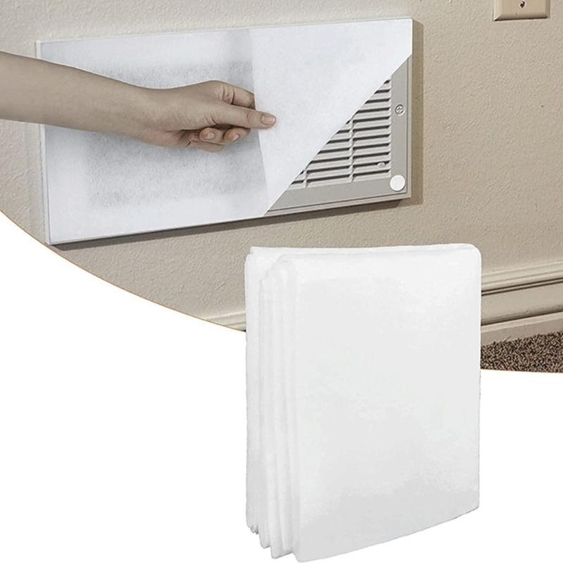 Large Vent Filter Roll With Adhesive Tape For Heating Intakes And AC Grilles Reduces Dust Easy To Apply