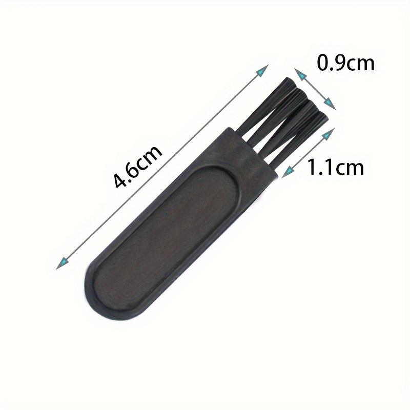 4pieces Cleaning Brush Cleaning Tools Plastic Soft Bristle Brush Shaver Attachments Household Appliance Dusting Brush