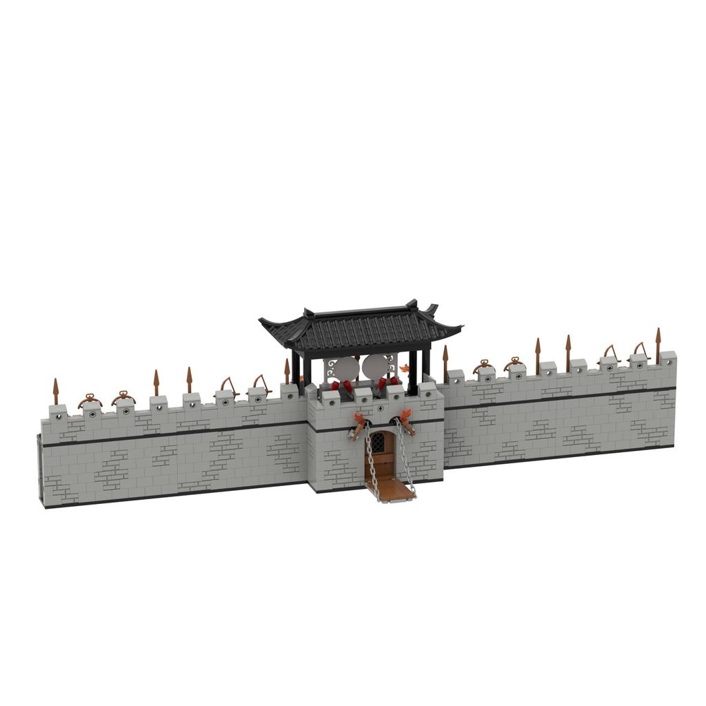 Medieval Castle MOC: Buildable Fortress with Knights, Walls, and Siege Equipment - Gift Idea for Creative Builders