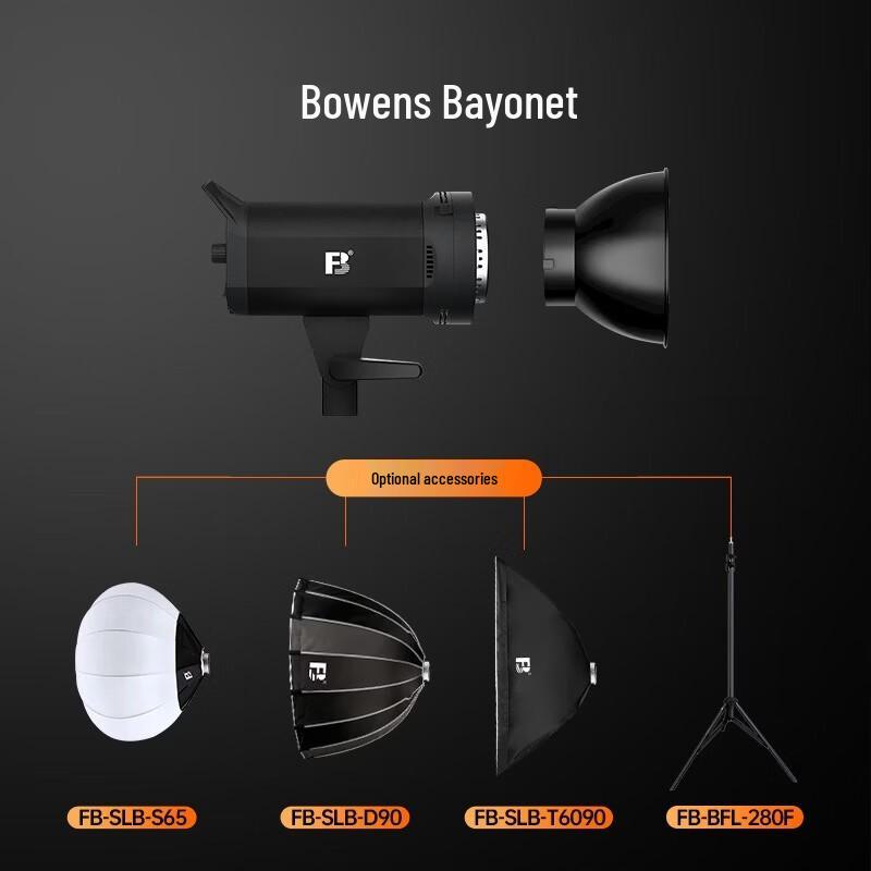 FB 200W Bi-Color COB LED Video Light Kit with APP Control