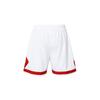 Jordan Color Block Printed Logo Double Layer Mesh Straight Leg Shorts Women shorts White DO5032-100