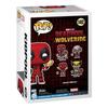 Figurine Funko Pop! - Marvel - Deadpool 3 - 10 cm - Pose dynamique - Figurine de collection