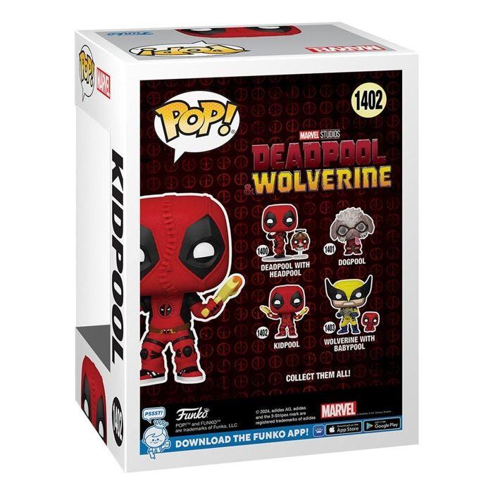 Figurine Funko Pop! - Marvel - Deadpool 3 - 10 cm - Pose dynamique - Figurine de collection