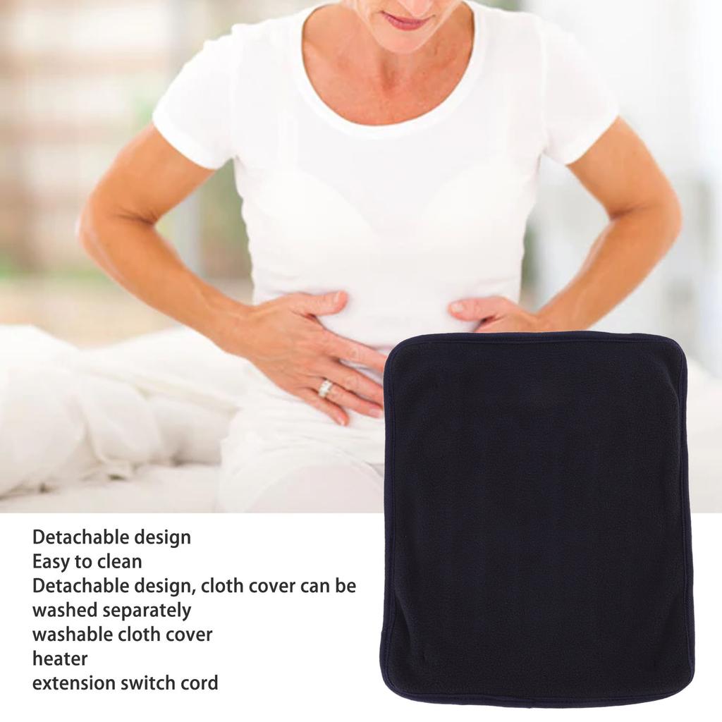 Portable USB Heating Pad Shoulder Neck Leg Waist Heating Pads with Multi Temperature Adjustment Timing