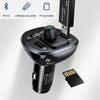 USAMS C21 hands-free kit with FM transmitter, Bluetooth 5.0, MP3, 2xUSB 3.4A black/black CC115GC01 (US-CC115)