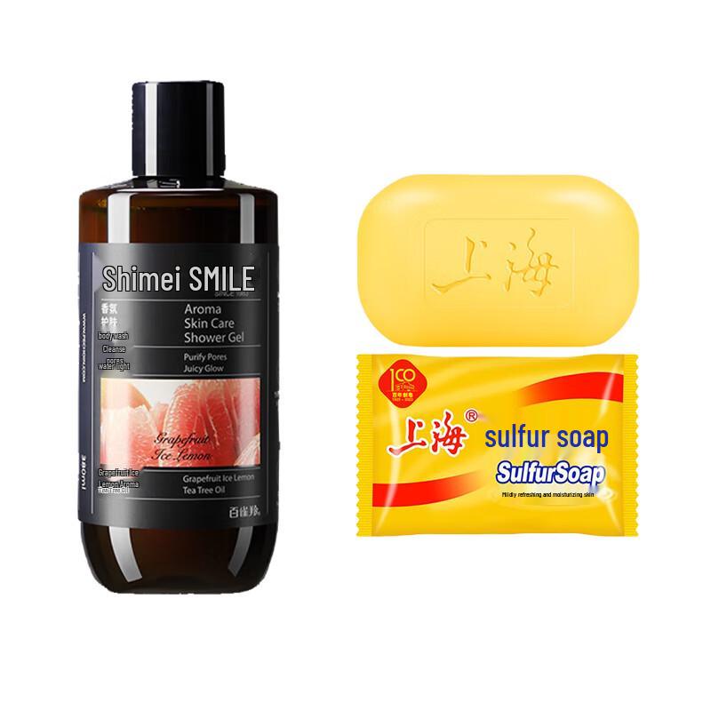 

Набор серного мыла и увлажняющего геля для душа