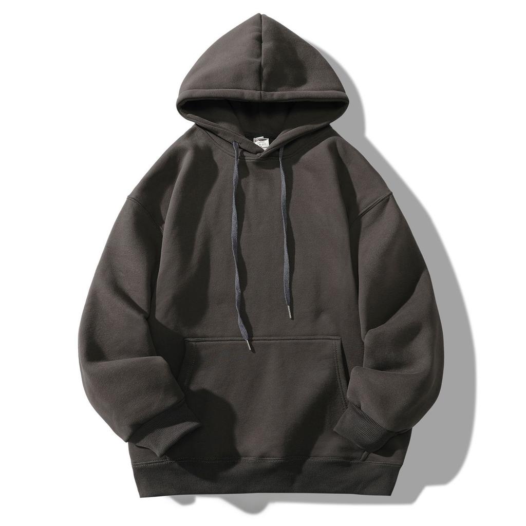 Gaoke Heavyweight Hooded Sweatshirt Men's Clothing Stiff Spring and Autumn Ins Trendy Brand Oversize Couple College Jacket