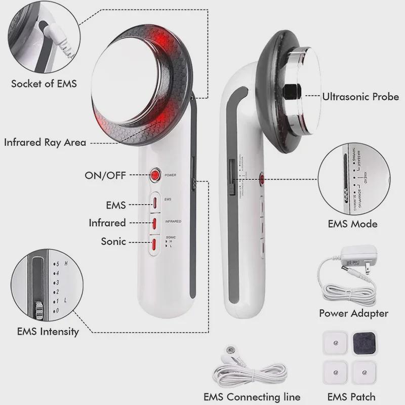 Ultrasonic EMS Body Slimming & Shaping Massager