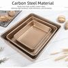 Thickened Carbon Steel Square Baking Pan Multisize Bakeware Tools Cake Mold Tray  Pizza Bread
