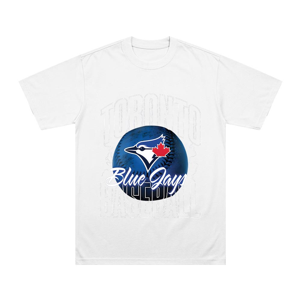 

Футболка Fanatics Blue Jays Подарунок для фаната Blue Jays Футболка Унісекс З коротким рукавом Літній Бавовняний Дихаючий Спортивний Одяг L білий
