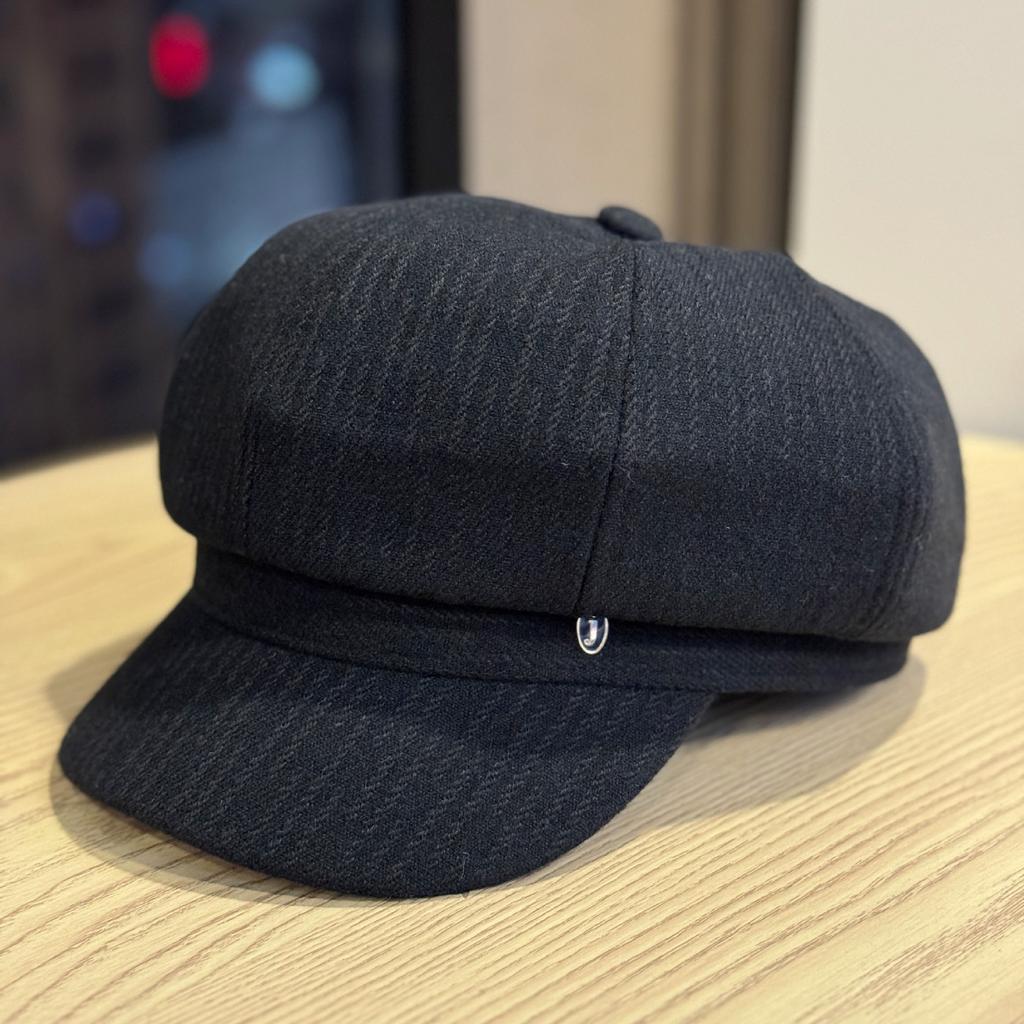 Toamnă și Iarnă Scrisoare J Pălărie Octogonală Japoneză Literară Retro Pictor Beretă Pălărie Cap Mare