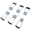 Y3NA 6Pcs Butterfly SelfClosing  Automatic Door Closers with Rubber Bumper Spring Hinge Door Closers for Door Butt Hinge Pin