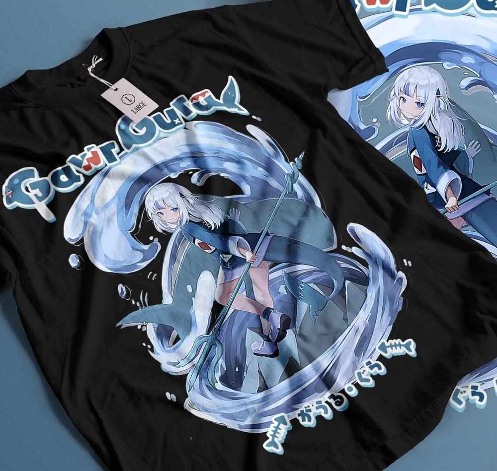 

Ganyu Genshin Impact T-shirt Anime Girl Kawaii Black Shirt Short Sleeve Gift 205 M