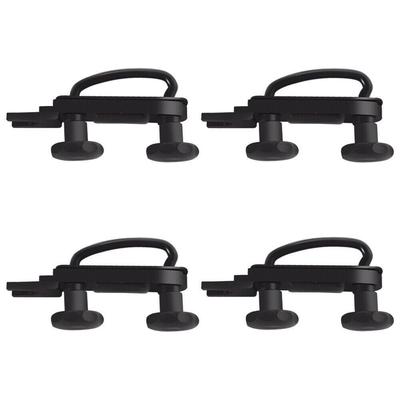 Roof Luggage Box Accessory Set: U-Buckle Fixings, Sticker Pad, Quick Clip, Release Bandage, Nut