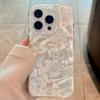 Telefondeksel til iPhone 11 13 16 ProMax Deksel iPhone 14 15 ProMax 12 13 ProMax 13 Pro 14 Pro Virvel Telefondeksel Moteabelt og Allsidig Tegneserie Søtt