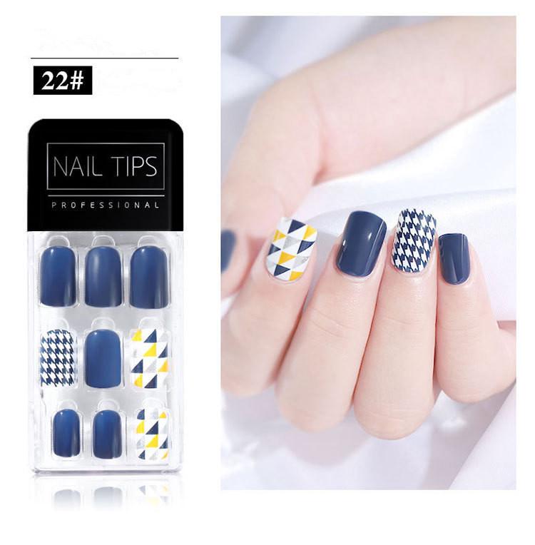 

Накладные гелевые ногти с дизайном, 30 штук в комплекте