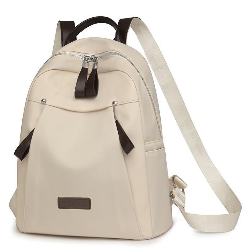 Fashionable Soft Leather Large-capacity Travel Backpack Single-shoulder Schoolbag