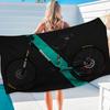 B-Bianchi LOGO Asciugamano da Spiaggia in Microfibra Assorbente Asciugatura Rapida Morbido Yoga Nuoto Resort Arrampicata Asciugamano