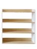 Korean Style Wooden Bookcase & Toy Storage Rack for Children's Room