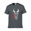 Quality Comic Venom Spider-man Men Cotton Short Sleeve Crew Neck T-shirt**