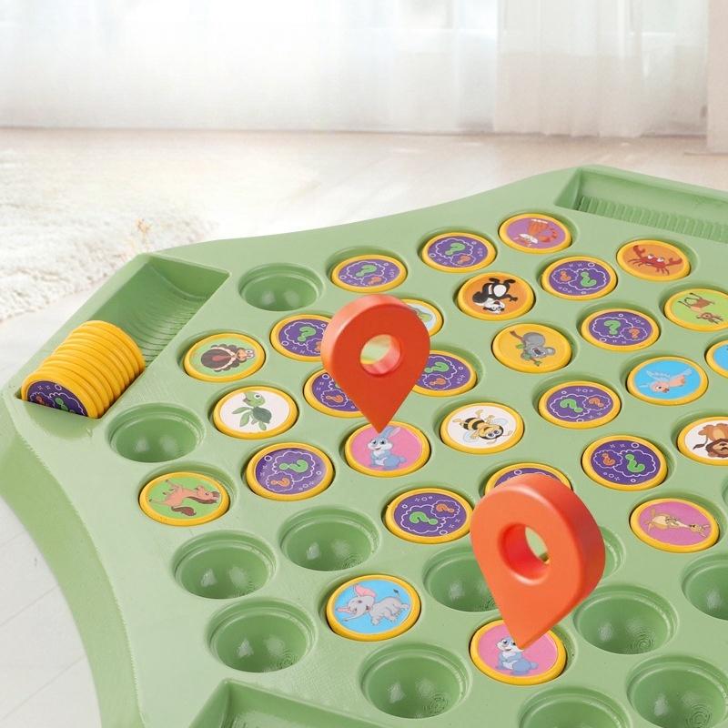 Tierfrucht Das Brettspiel Logisches Denken Kognitives Lernen Gedächtnis Zuordnen Schach Klassisches Strategie-Brettspiel