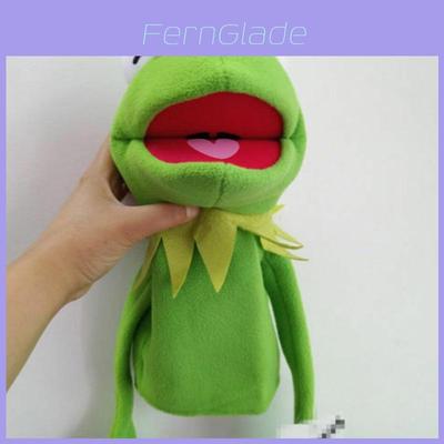 Enchanting Sesame Street Kermit The Frog Plush Hand Puppet 40cm Kids Gift Toy
