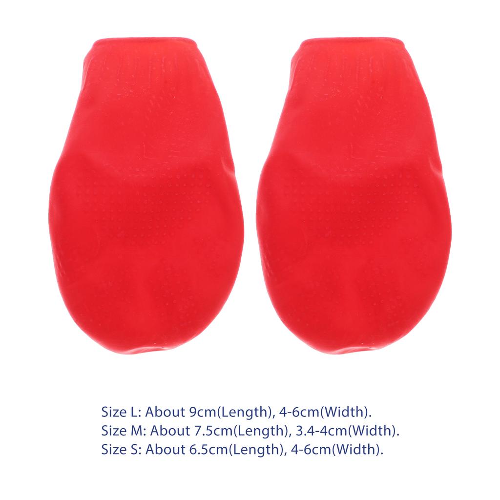 Dogs Boots for Small Foot Protector Waterproof Shoes Feet Covers Dog's Cat Rain Pet