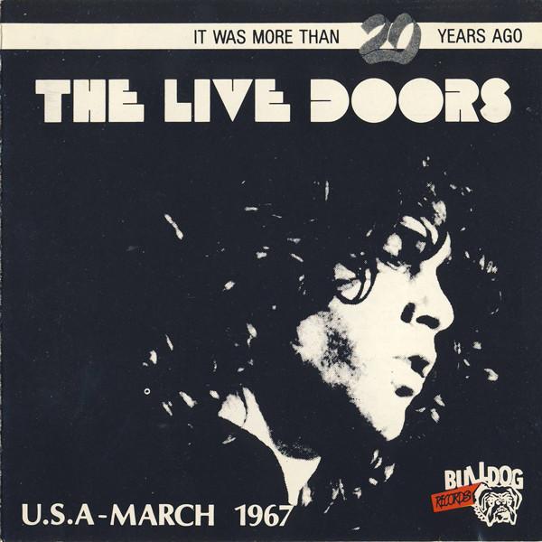 CD DOORS - Live Doors - U.S.A March 1967 BGCD012 Bulldog Records 1988 Italy Rock Used