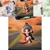 Acrylic Flat Surface Huadan Peking Opera Pendant For Auto Decoration