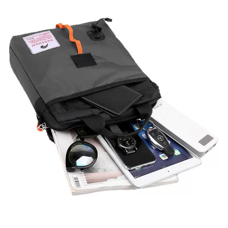 2025 Neue Marke Herren Umhängetasche Hohe Qualität Jungen Umhängetasche Leichte Herren Messenger Bag Nylon Herren Business Handtaschen Kann A4 laden