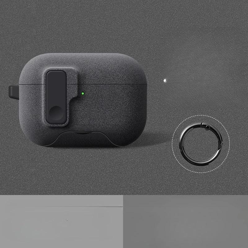 Für AirPods 5 4 3 1/ 2 Sichere Verschlussabdeckung für AirPods Pro 2 Pro 3 Silikon mit Handy-Ständer Stoßfeste Kopfhörer-Schutzhülle