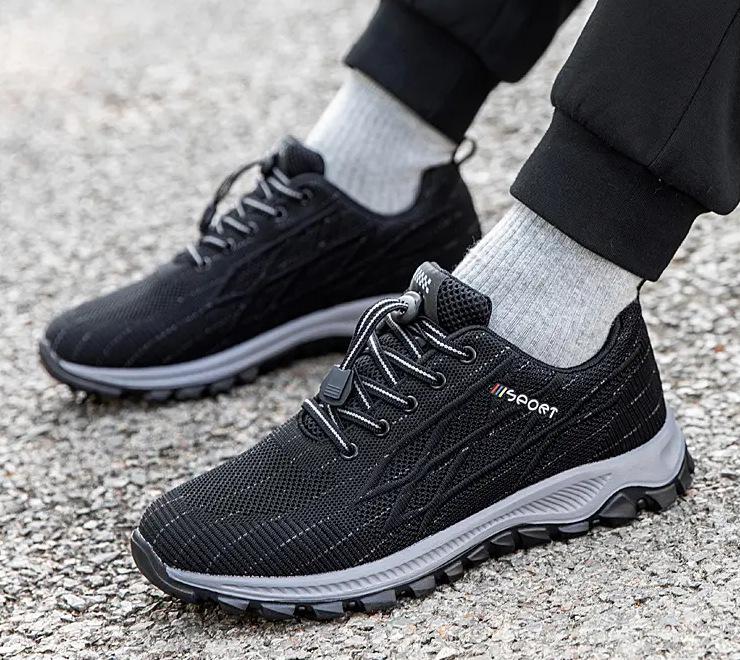 

Повседневная обувь 2025 года, новая весенняя дорожная обувь, удобная обувь для ходьбы для людей среднего и пожилого возраста, кроссовки с мягкой подошвой, спортивная обувь для пар 44