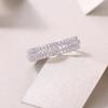 S925 Silver Movement Ring Moissanite Ring