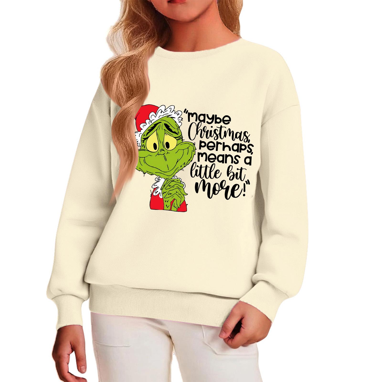 

Детский повседневный пуловер с круглым вырезом и принтом, с длинными рукавами и капюшоном 140