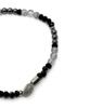 Monoflux Core Tone Gemstone Bracelet _ Grey Core