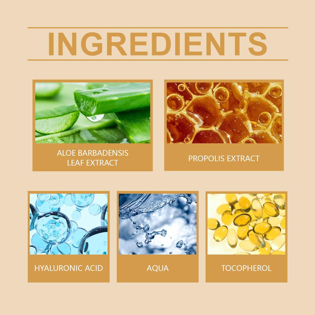 Aloe Propolis Moisturizing Cream Hydrating Honey Nourishing Hydrating Skin Rejuvenating Brightening Facial Skin Care Cream