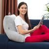 Lesekissen mit Armlehnen - InnovaGoods - Huglow - Grau - 90x45x20 cm - Ergonomisch