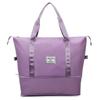 Large capacity short-distance travel bag women's shoulder expansion layer wet and dry separation yoga sports fitness bag labor bag