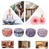 4pcs Long Lasting Aroma Aromatherapy Candle Set Dried Flower Scented Candle for Yoga Meditation Blue Box