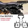 Universal Carbon Steel Rear Cargo & Side Rack for CB400X/CB500X/NX400/NX500 - Modified Rear Luggage Solution