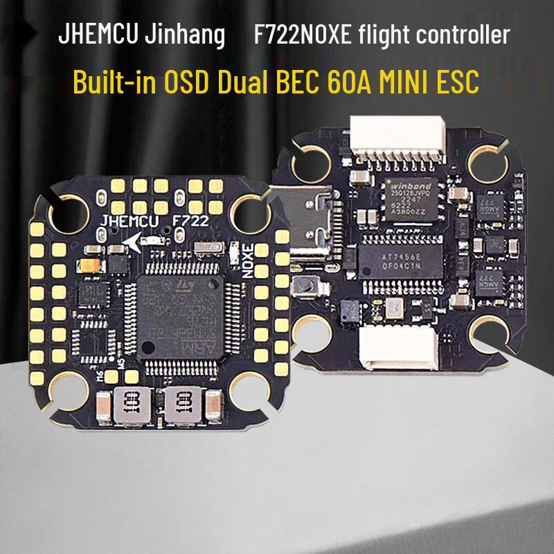JHEMCU F722 NOXE Flight Controller & 60A ESC Stack