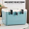 Lockable Storage Container Bin With Combination Lock Large Capacity Lock Safe Box Stable Leakproof Storage Box Home Office